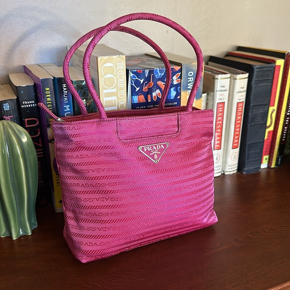 Prada Tessuto Handbag Barbicore vintage